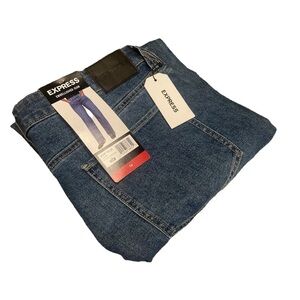 Express Woman’s Size 14 Embellished Blue Jeans Size 14 NWT, $98 MSRP